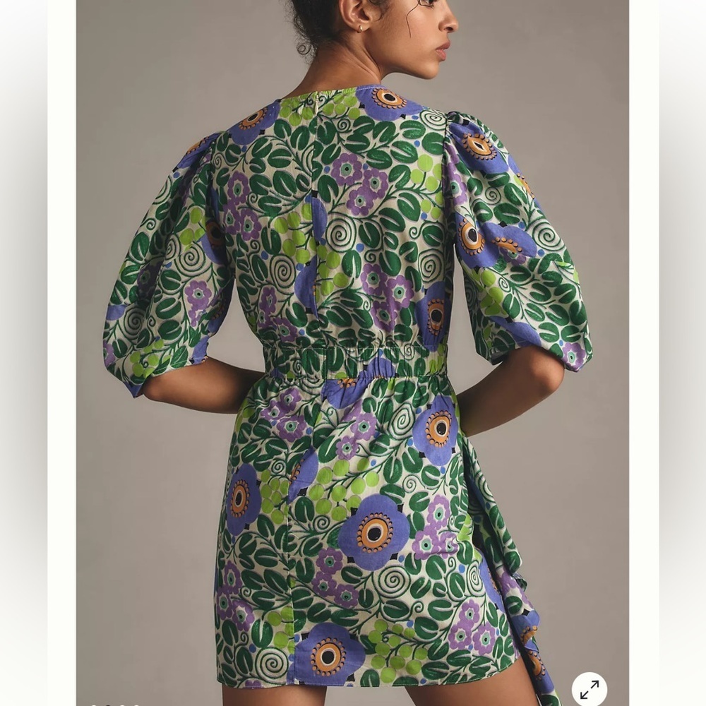 Anthropologie RHODE Pia Mini Floral Dress - Picture 3 of 6